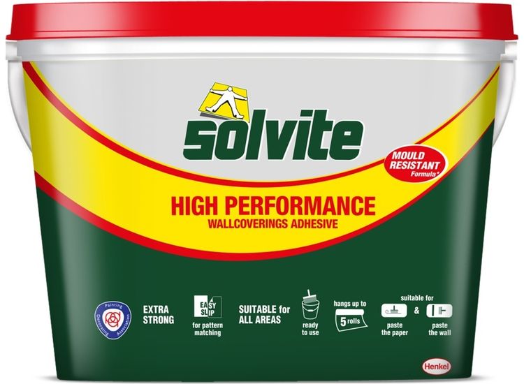 Solvite 2713252 High Performance Ready Mix Wallcovering Adhesive