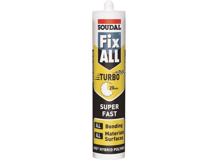 Soudal Fix All Turbo Adhesive White