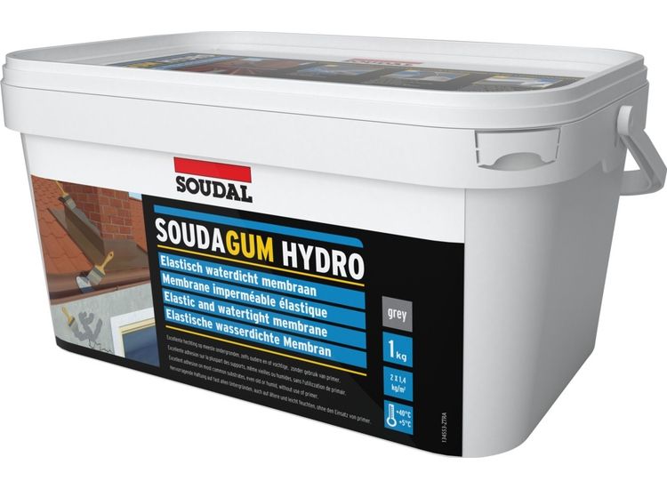 Soudal 134553 Soudagum Hydro Waterproof Coating Kit