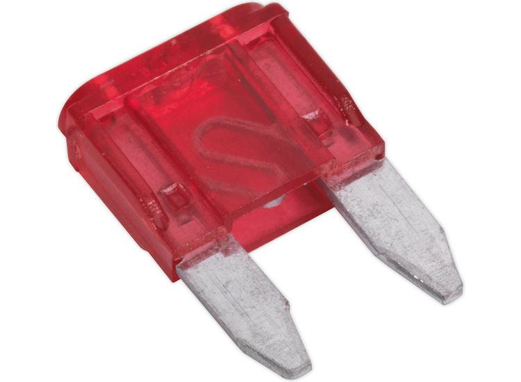 Sealey MBF1050 Automotive MINI Blade Fuse 10A Pack of 50