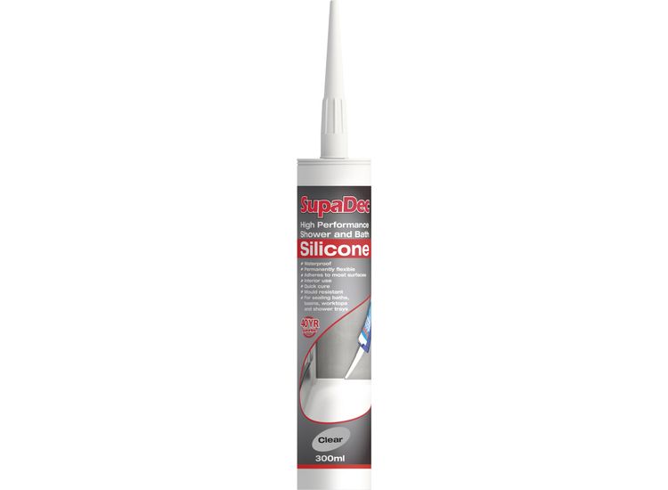 SupaDec High Performance Shower &amp; Bath Silicone
