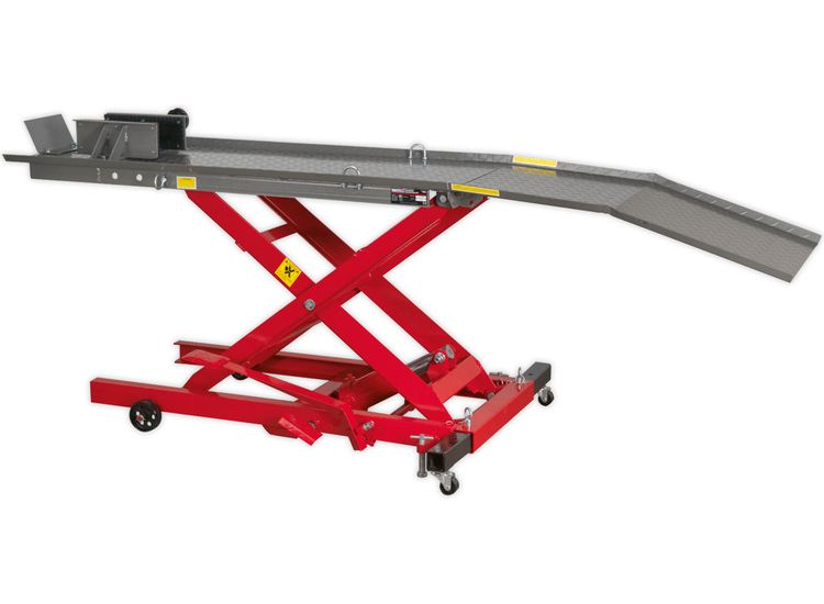Sealey MC365 Motorcycle Lift 365kg Capacity Hydraulic