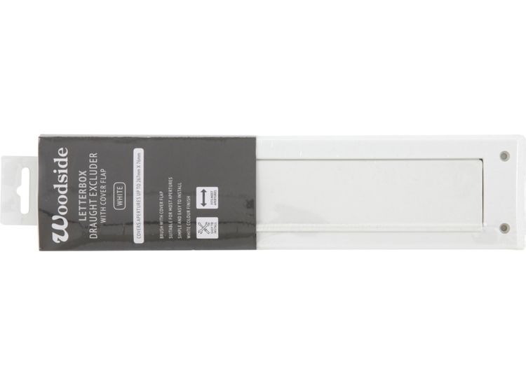 Woodside Letterbox Draught Excluder With Cover