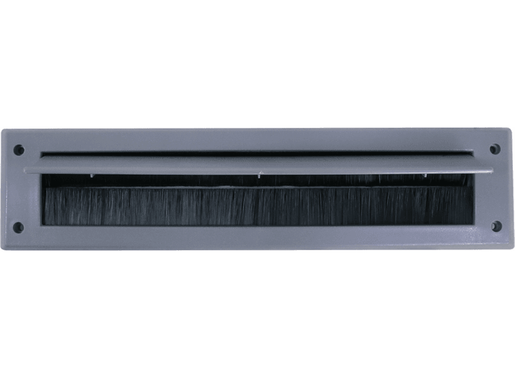 Woodside WDE43 Letterbox Draught Excluder Cvr Grey