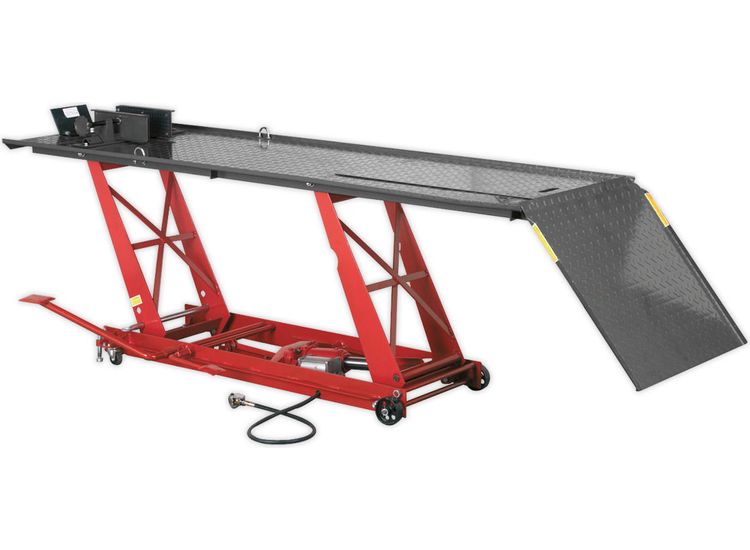 Sealey MC401A Motorcycle Lift 454kg Capacity Air/Hydraulic