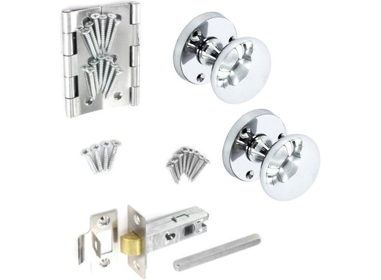 Securit DP2927 Chrome Mortice Knob Pack