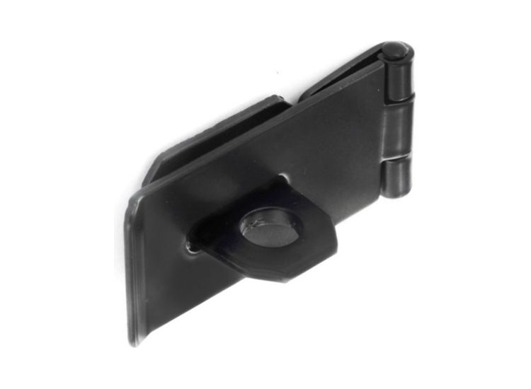 Securit Safety Hasp &amp; Staple Black