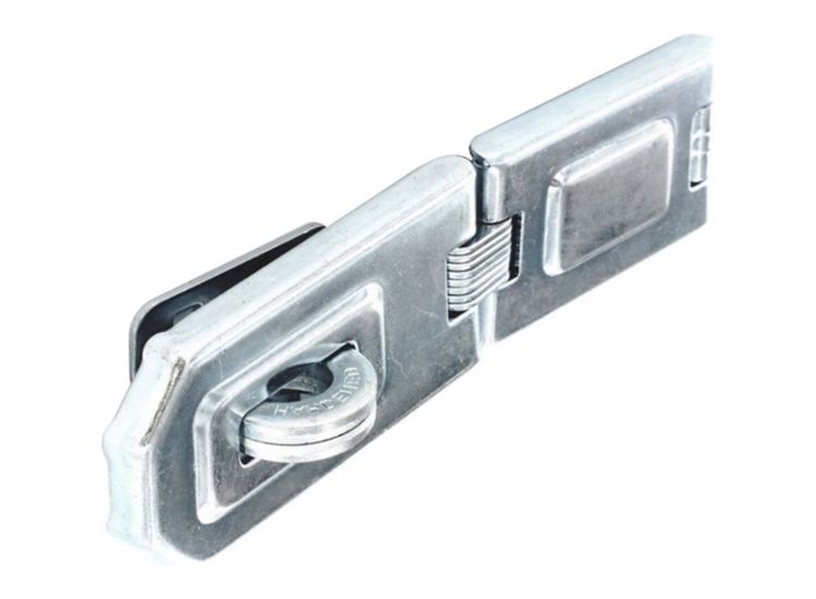 Securit S1449 Flexible Hinged Hasp &amp; Staple Zinc Plated