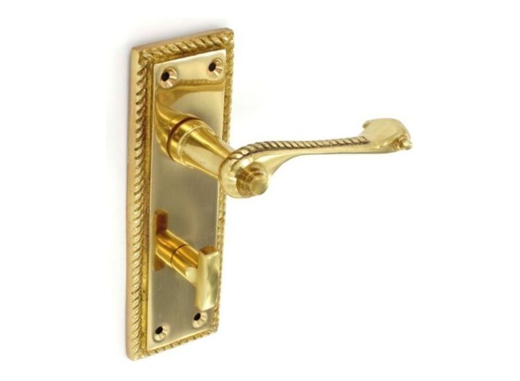 Securit S2102 Georgian Bathroom Handles (Pair)