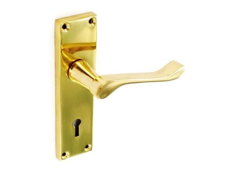 Securit S2204 Victorian Scroll Lock Handles (Pair)