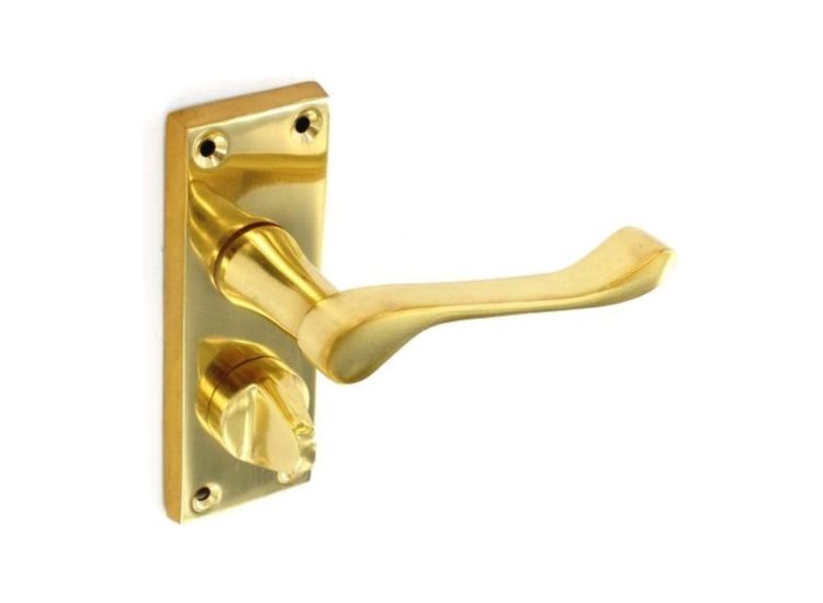 Securit S2207 Victorian Scroll Privacy Handles (Pair)