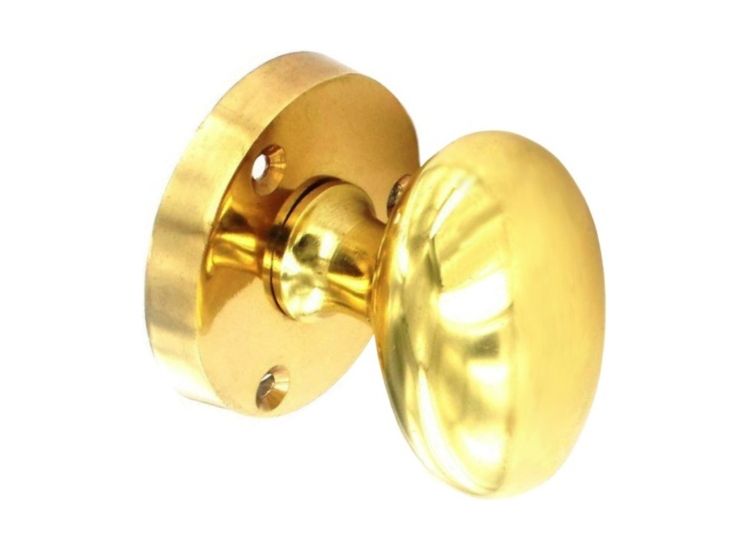 Securit S2221 Victorian Oval Mortice Knobs (Pair)