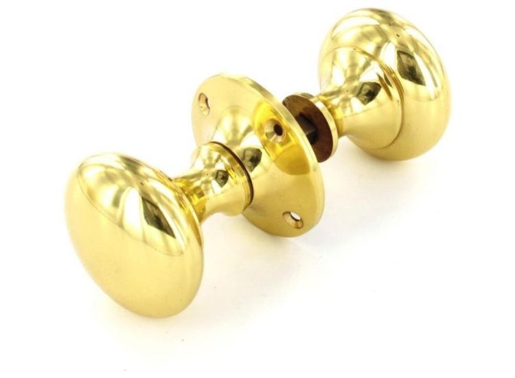 Securit S2222 Victorian Rim Knob Set (Pair)