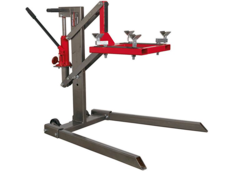 Sealey MCL500 Single Post Motorcycle Lift 450kg Capacity