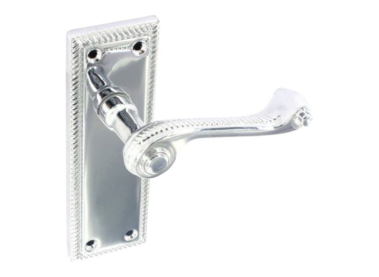 Securit S2885 Georgian Latch Handles CP
