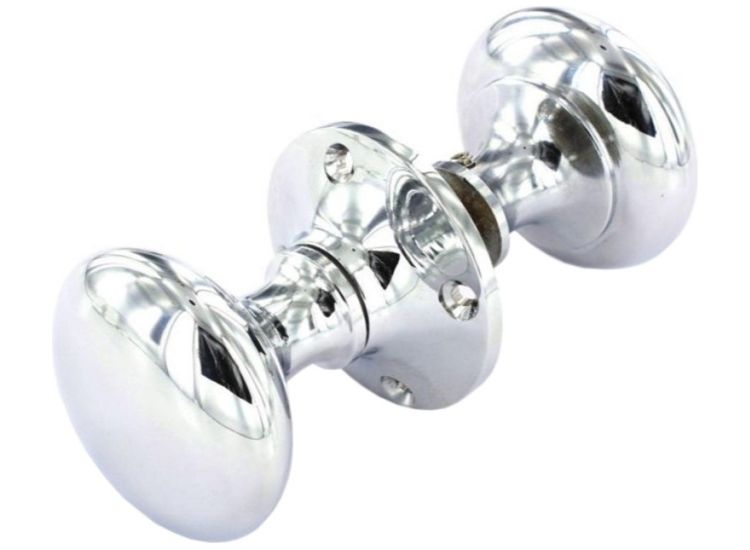 Securit S2924 Rim Knob Set Chrome (Pair)