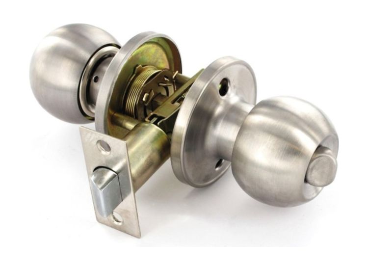 Securit S2954 Stainless Steel Privacy Knob Set
