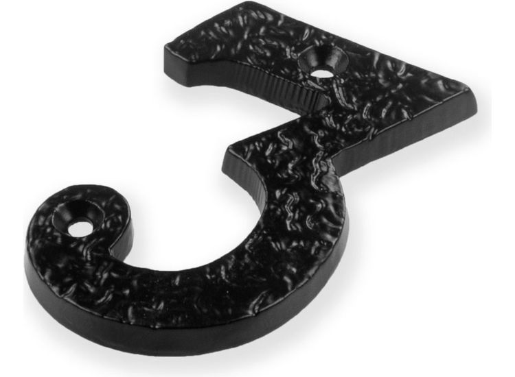 Securit S3353 Antique Numeral 3