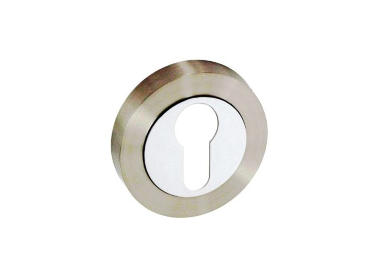 Securit S3476 SN/CP Euro Escutcheons (2)