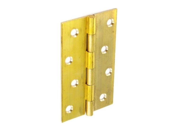 Securit Brass Butt Hinges Self Colour (Pair)