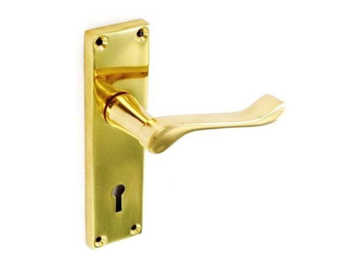 Securit S7204 Victorian Scroll Lock Furn Handles (Pair)