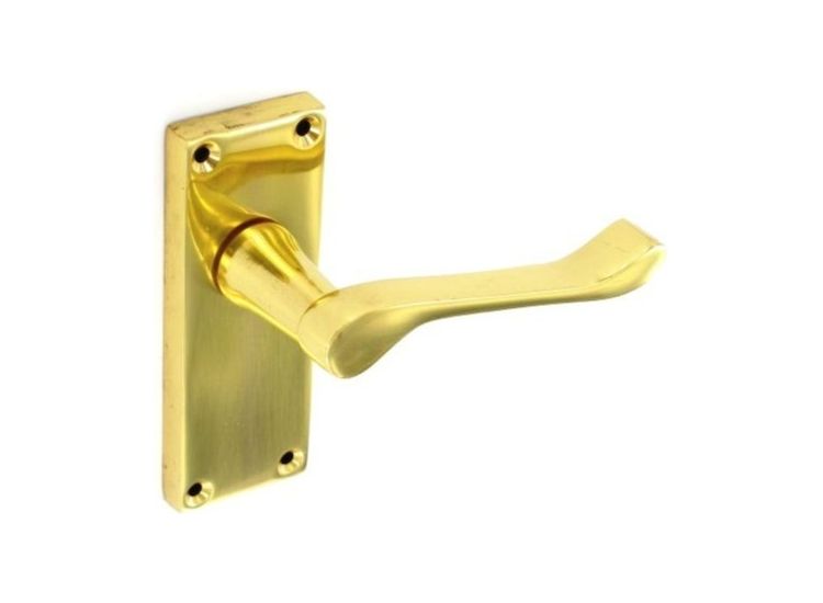 Securit S7205 Victorian Scroll Latch Furn Handles (Pair)
