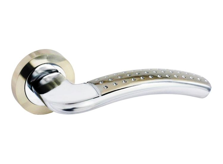 Smiths Architectural LR01SNCP-BDP Dimplex Lever On Rose SNCP