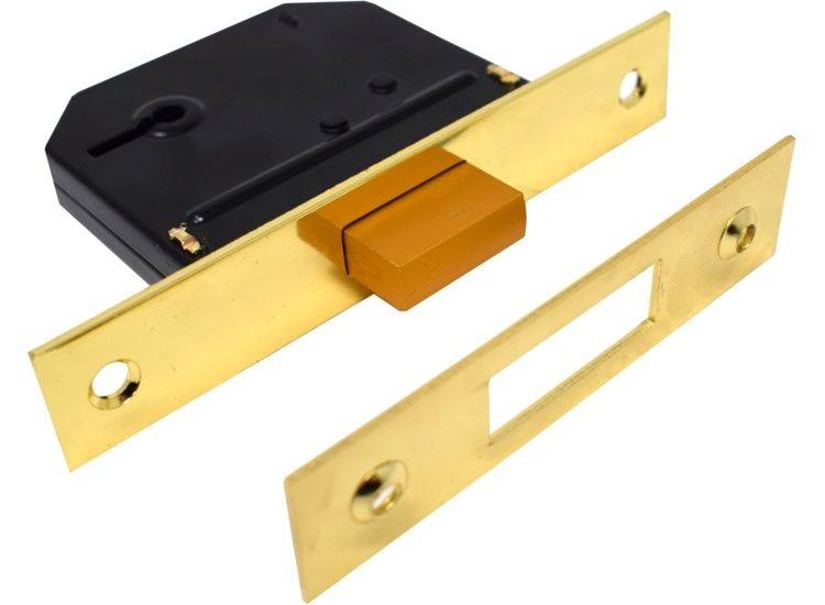 Yale YES-5LDL-PB-64 Essentials 5 Lever Deadlock