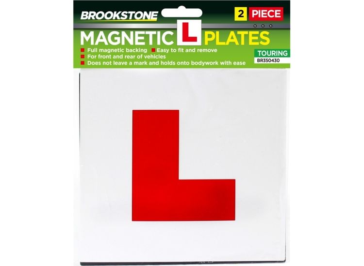 Brookstone 300189 L Plates Magnetic