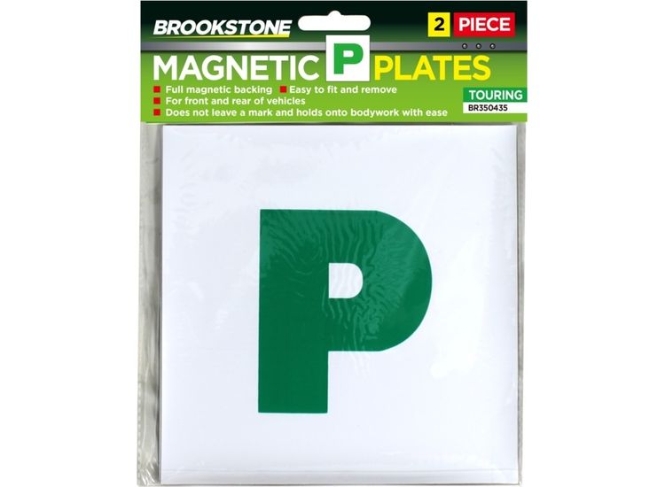 Brookstone 300190 P Plates Magnetic