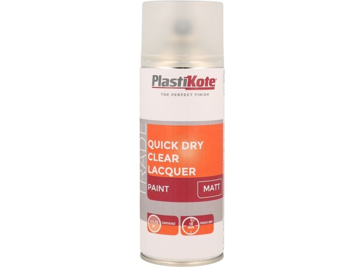 PlastiKote Quick Dry Clear Lacquer 400ml