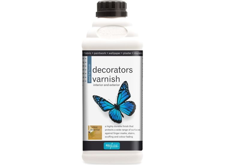 Polyvine VF4 Protective Decorators Varnish Dead Flat Finish