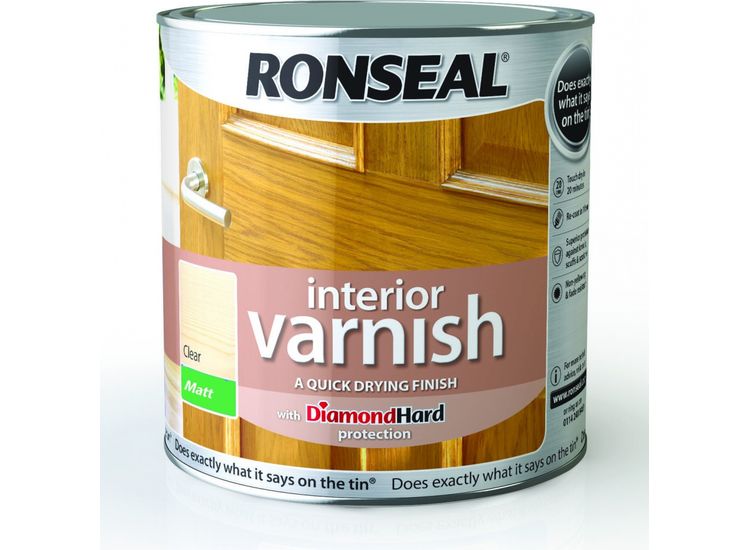 Ronseal 36878 Interior Varnish Matt 2.5L