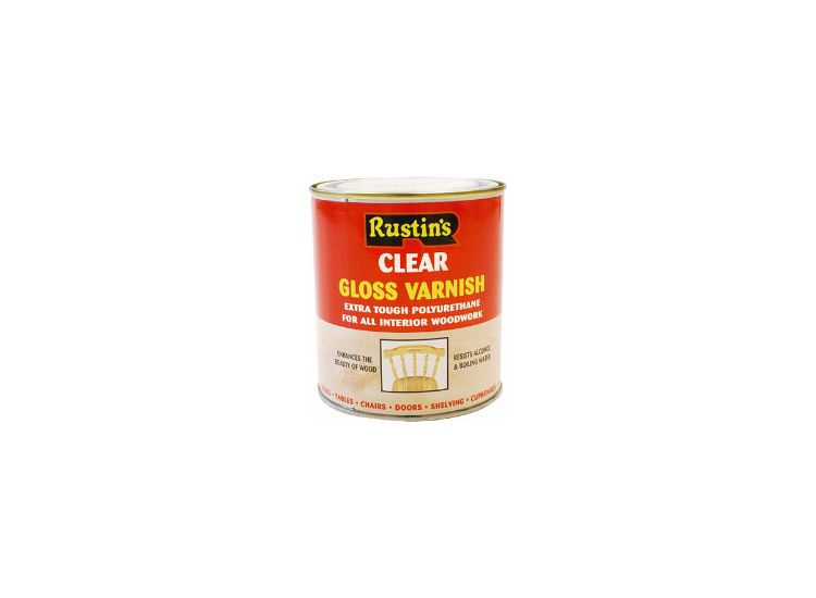 Rustins Polyurethane Gloss Varnish 500ml