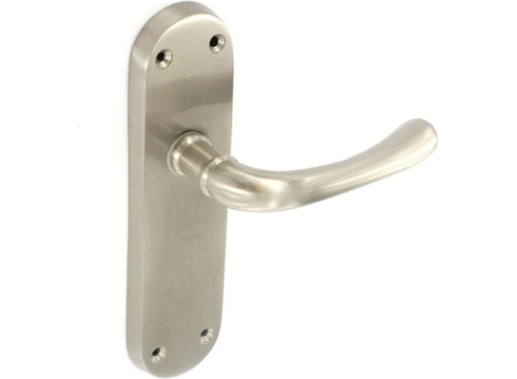 Smiths Architectural Rosa Latch Lever On Back Plate SN