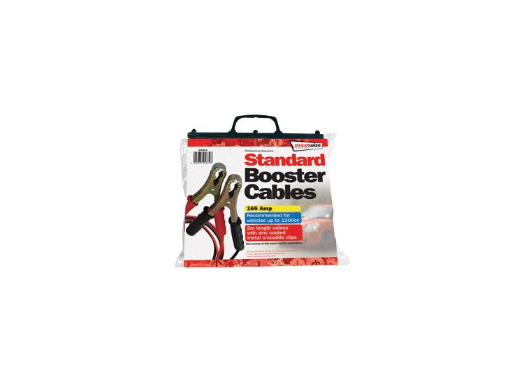 Streetwize SWBC2 Booster Cable with Metal Crocodile Clips