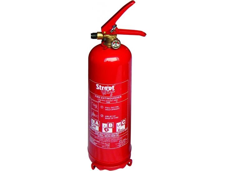 Streetwize SWFEIG ABC Fire Extinguisher With Gauge