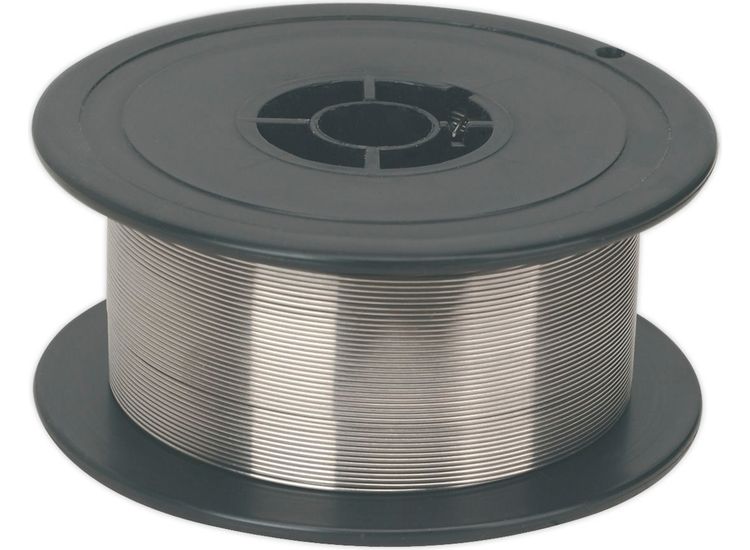Sealey MIG/1K/SS08 Stainless Steel MIG Wire 1kg 0.8mm 308(S)93 Grade