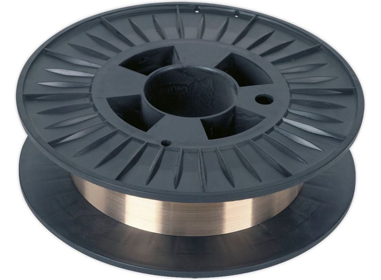 Sealey MIG/4K/BW08 Copper Silicon Bronze MIG Wire 4kg 0.8mm C9 Grade