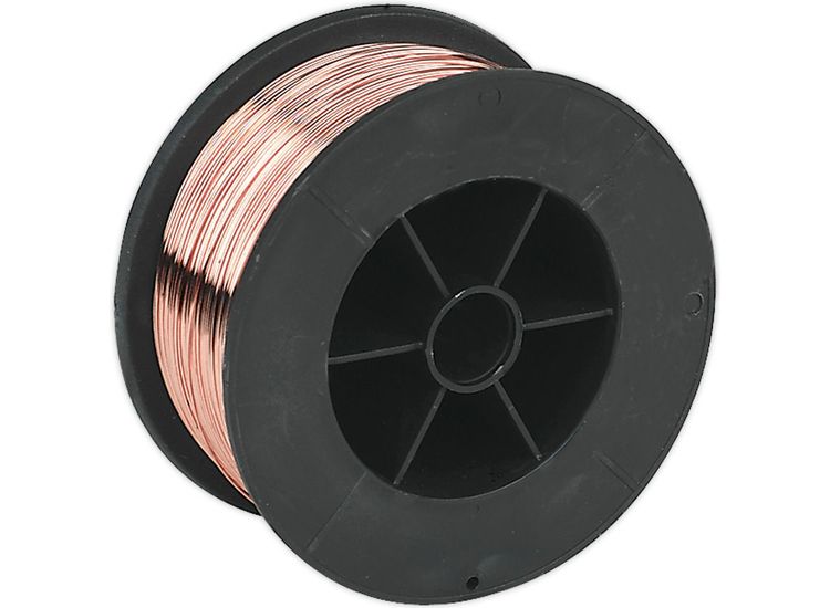 Sealey MIG/7K06 Mild Steel MIG Wire 0.7kg 0.6mm A18 Grade