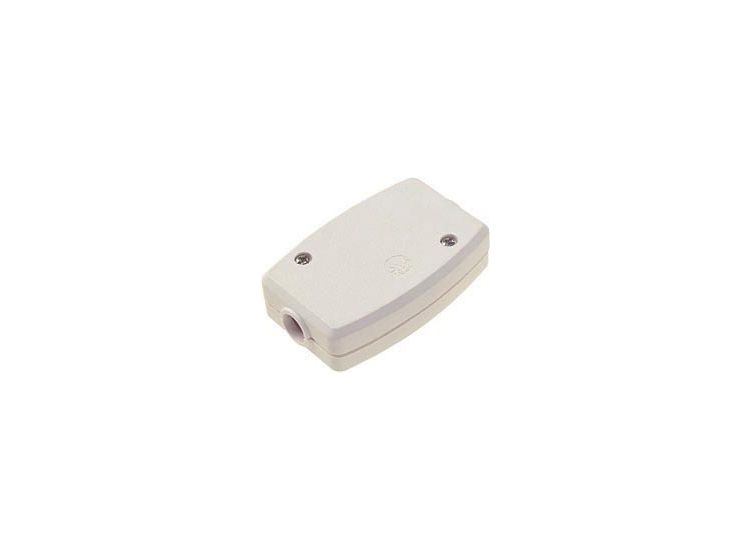 Dencon 1924 13A, 3 Terminal Fixed Connector, White