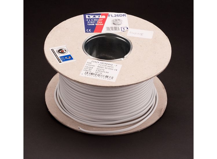 Dencon FL26 Flex 2 x 0.50 White Oval