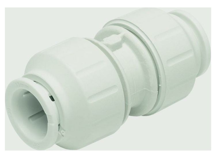 JG Speedfit PEM0410W Equal Straight Connector - White