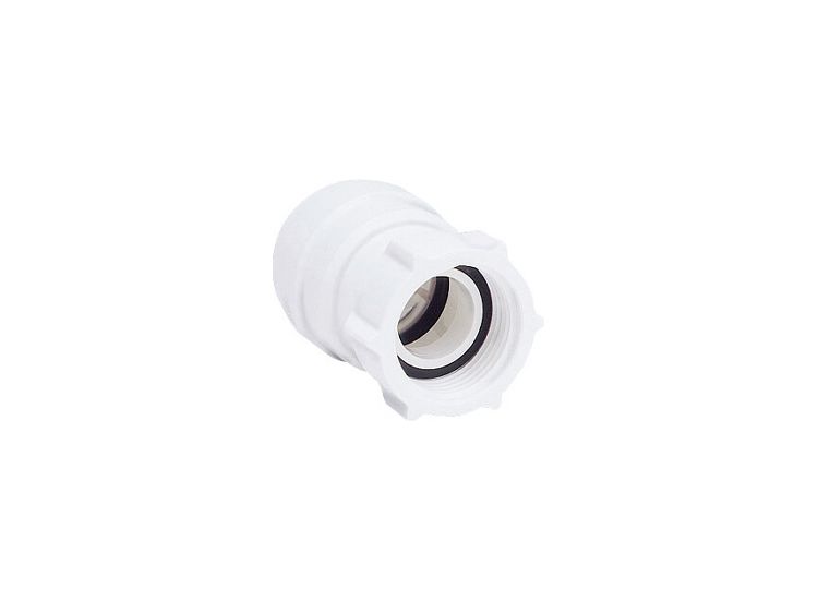 JG Speedfit Female Coupler Tap Connector - White