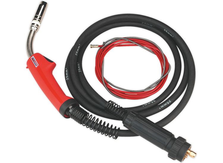 Sealey MIG/T25 MIG Torch 3m Euro Connector TB25