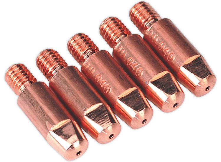 Sealey MIG918 Contact Tip 1mm TB25/36 Pack of 5
