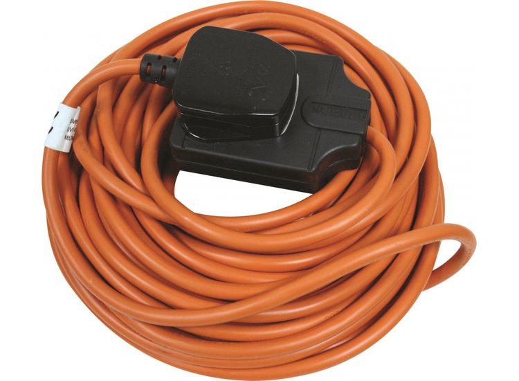 Masterplug BOG10O-MP Outdoor Heavy Duty Cable Reel Orange