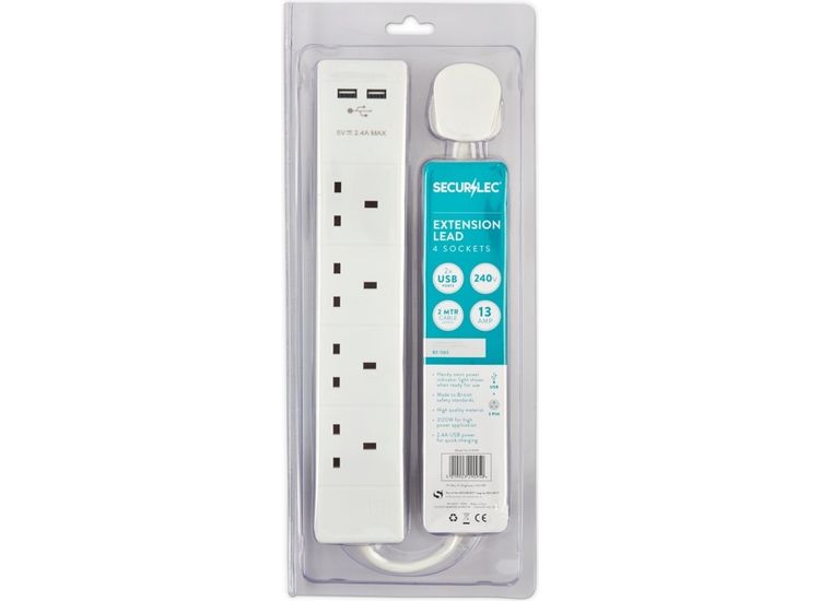 Securlec SL9095 Surge Protected Extension Lead