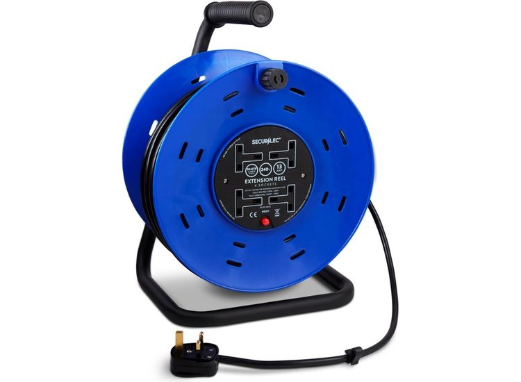 Securlec SL9135 50m, 4 Gang, 13 Amp Extension Reel