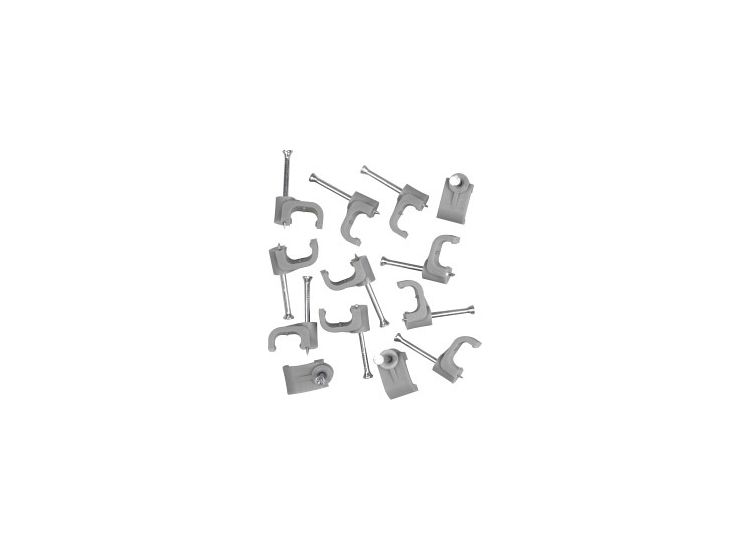 Securlec Cable Clips Flat Pack of 100
